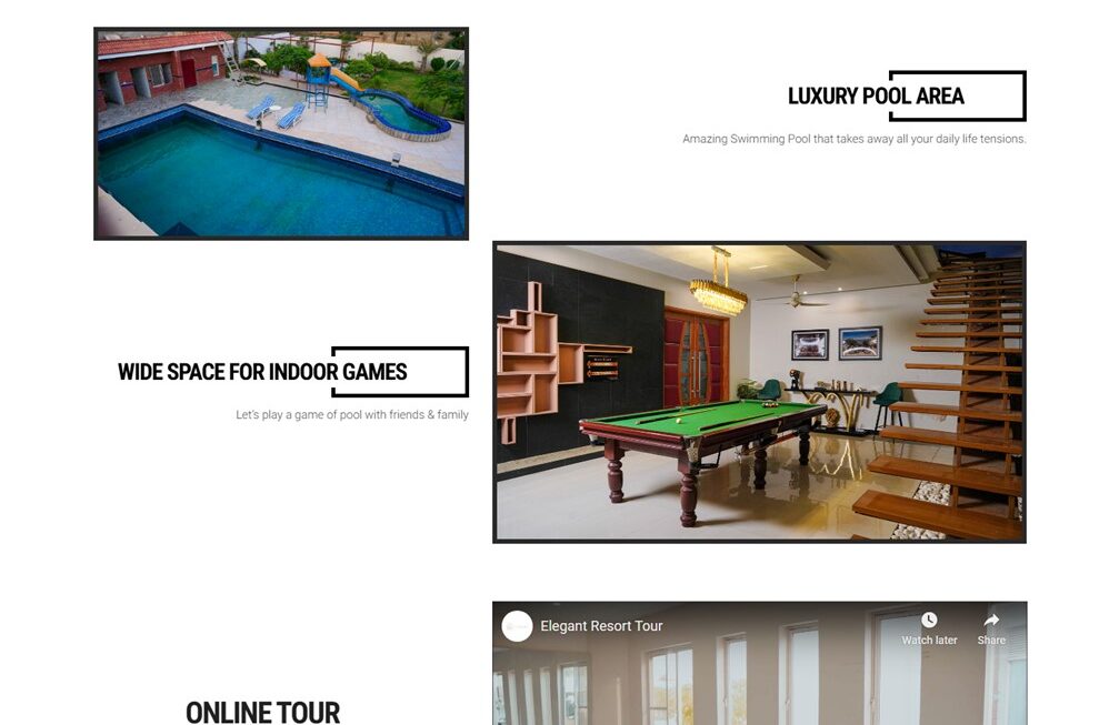 Elegant Resort is a modern hospitality project that aims to redefine premium vacation living in Pakistan.