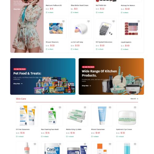 Hevan Mart approached us with a simple but powerful ask: create an online store that can showcase a wide variety of products.